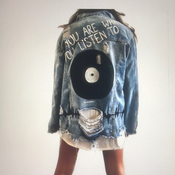 wren and glory jean jacket